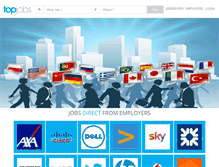 Tablet Screenshot of accounts-job.topjobs.co.uk
